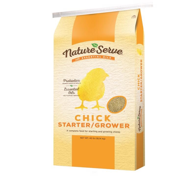 Natureserve 290005 Grower/Starter Feed Crumble For Chickens 40 lb