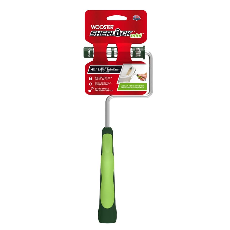 Wooster RR028 4.5 in. W Cage Paint Roller Frame Threaded End