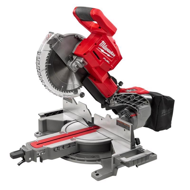 Milwaukee 2734-20 M18 FUEL 10 in. Cordless Brushless Dual-Bevel Sliding Compound Miter Saw Tool Only