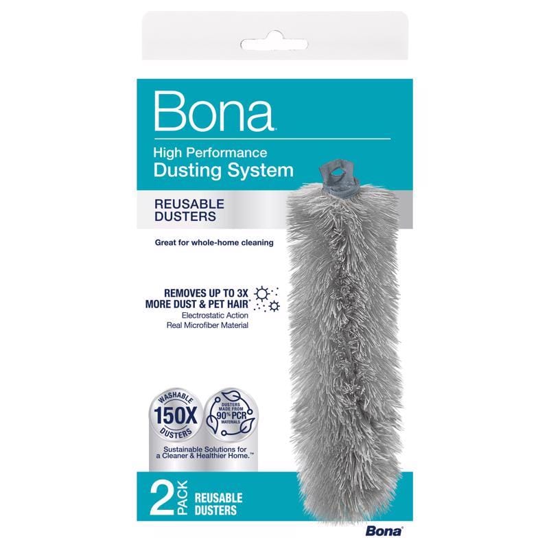 Bona AX0003686 Microfiber Duster 11 in. W X 17 in. L 2 pk