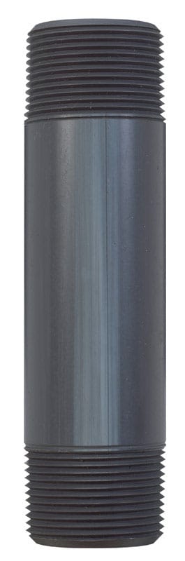 B&K 506-060 Schedule 80 1-1/4 in. MIP X 1-1/4 in. D MIP PVC 6 in. Nipple 1 pk