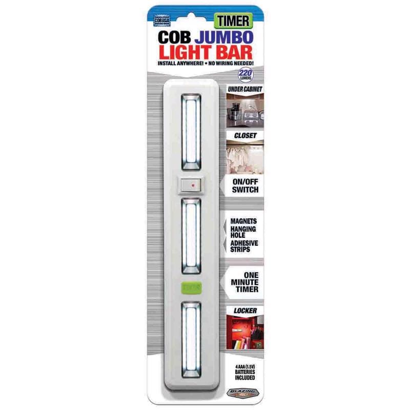 Shawshank Ledz 768261 220 lm COB LED Hanging Hook Light Bar w/Timer