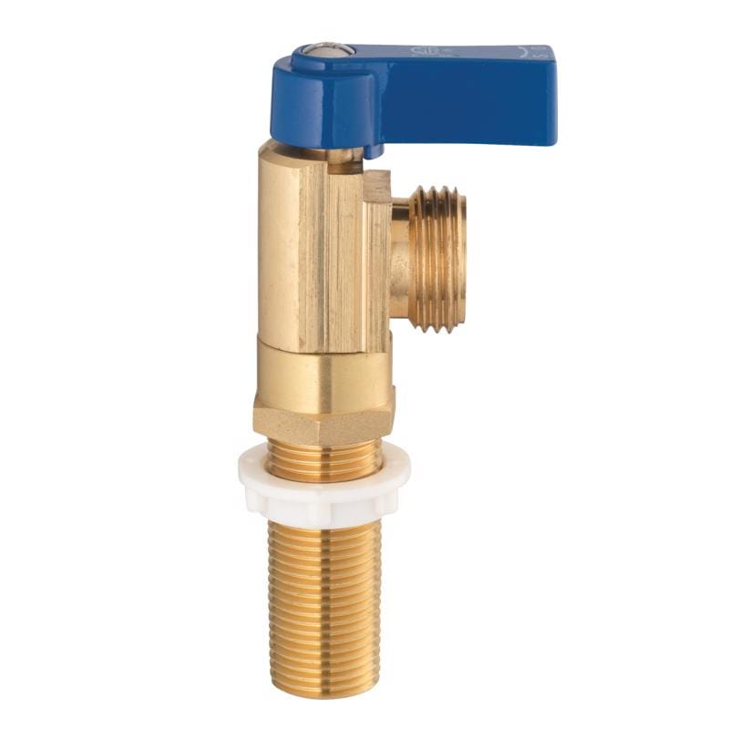 Homewerks 10-261-C 1/2 in. MIP X 3/4 in. MHT Brass Washing Machine Valve