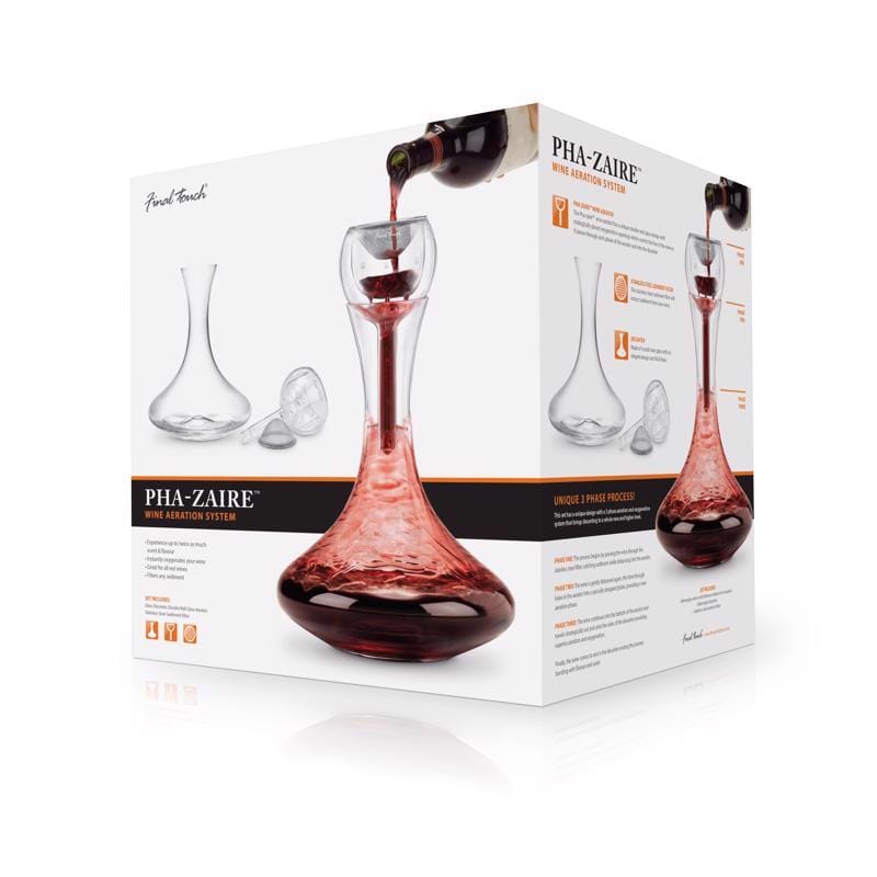 Final Touch WDA909 Pha-Zaire Clear Glass Aerator