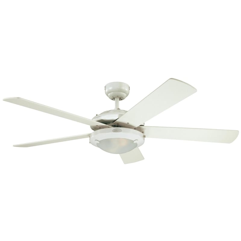 Westinghouse 7233600 Comet 52 in. White LED Indoor Ceiling Fan