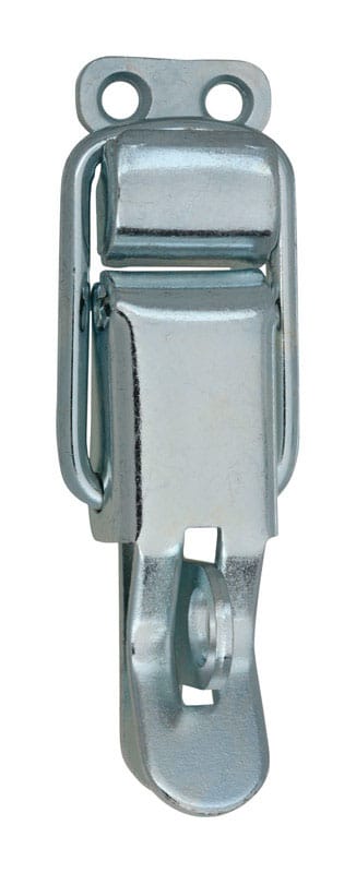 National Hardware N208-587 Zinc-Plated Steel Lockable Drawer Catch 1.04 inch in. 3.38 in. 2 pk