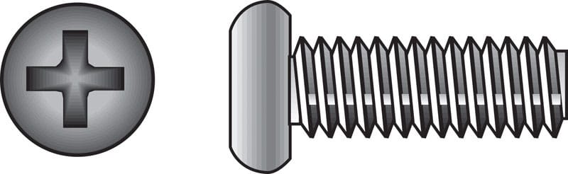 Hillman 0828480 No. 8-32 Ga. X 1 in. L Phillips Flat Head Stainless Steel Machine Screws 100 pk