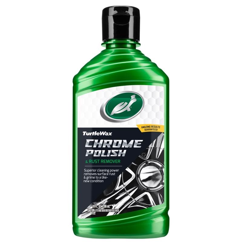 Turtle Wax 54293 Chrome Polish and Rust Remover 10 oz