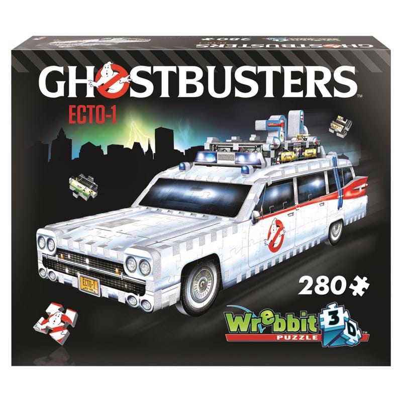 WREBBIT3D W3D-0513 Ghostbusters Ecto-1 3D Jigsaw Puzzle 280 pc
