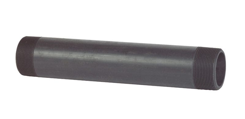 B&K 408-120 Schedule 80 2 in. MIP X 2 in. D MIP PVC 12 in. Nipple 1 pk