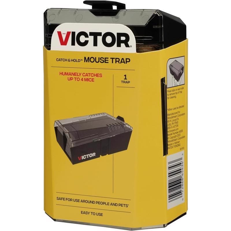 Victor M335 Catch & Hold Small Multiple Catch Animal Trap For Mice 1 pk