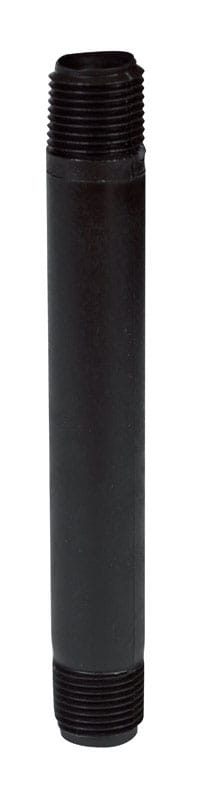 B&K 423-060 Schedule 40 1/2 in. MIP X 1/2 in. D MIP Polyethylene 6 in. Nipple 1 pk