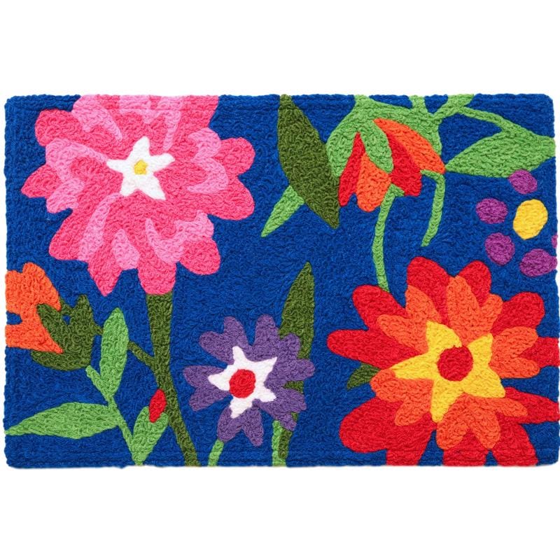 Jellybean JB-AB096 20 in. W X 30 in. L Multi-color Backyard Garden Polyester Accent Rug