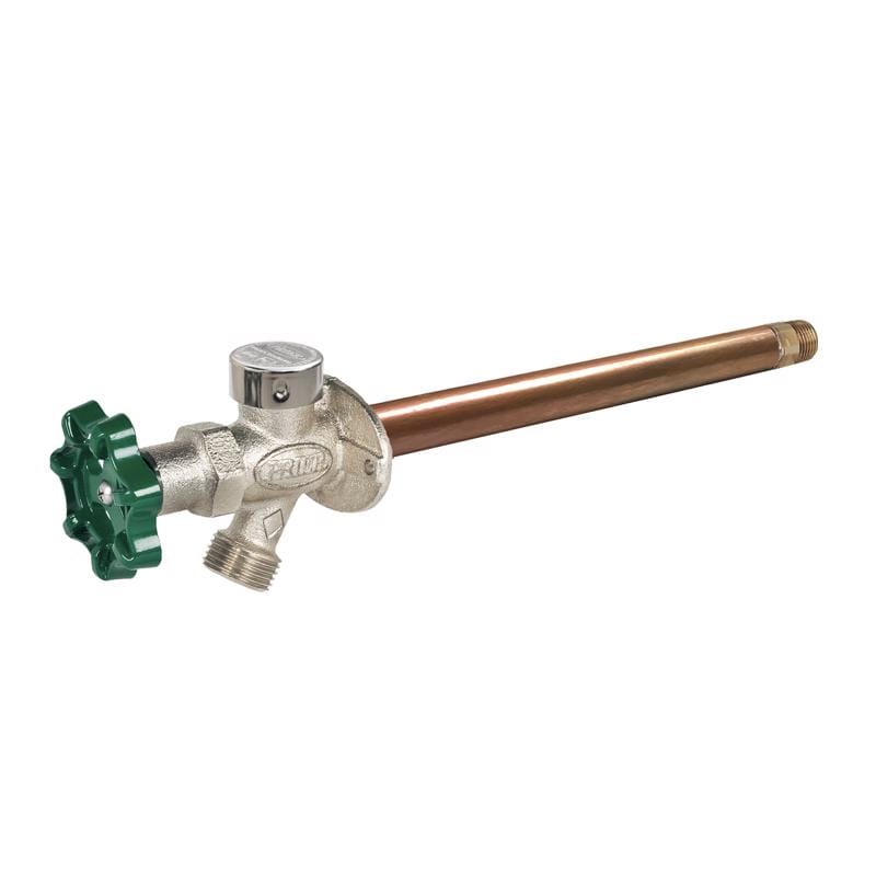 Prier C-144D08 1/2 in. MPT X 1/2 in. Sweat Anti-Siphon Brass Freezeless Wall Hydrant