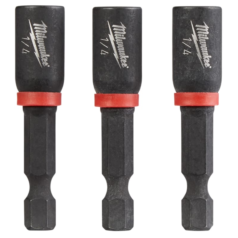 Milwaukee 49-66-4522 Shockwave 1-7/8" Mag Nutdriver 1/4" - 3P