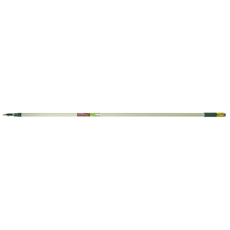 Wooster R092 Sherlock GT Telescoping 12 ft. L X 1.5 in. D Aluminum/Fiberglass Extension Pole White/Green