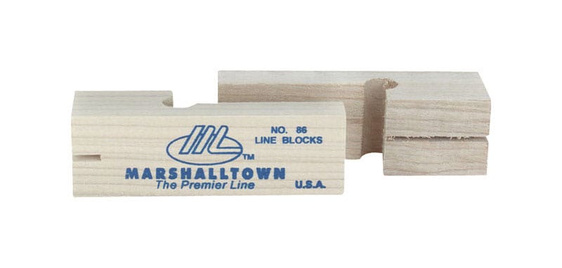 Marshalltown 86 3.75 in. L Wood Wood Line Blocks