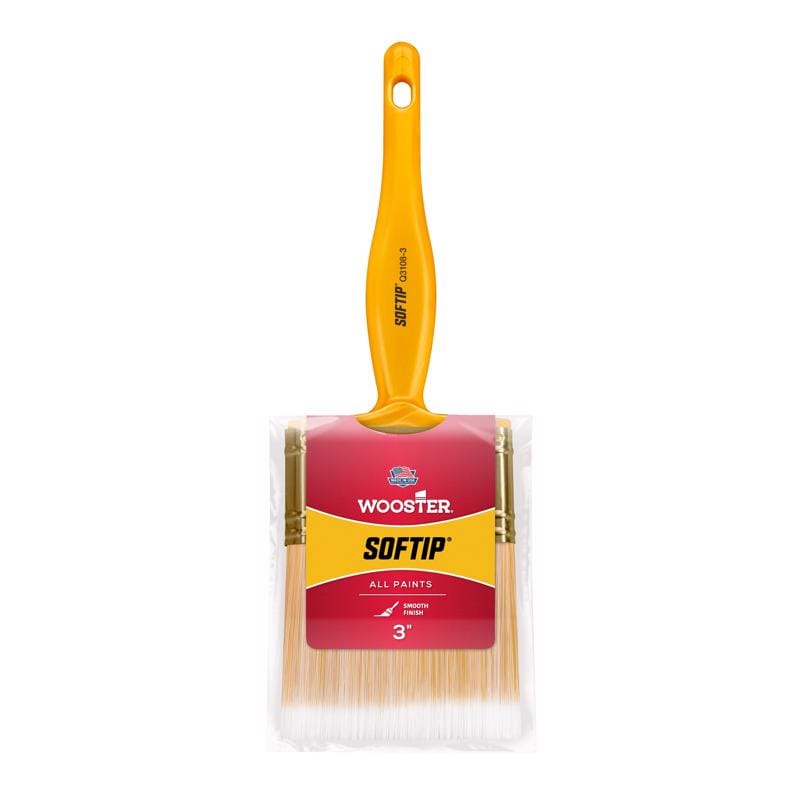 Wooster Q3108-3 Softip 3 in. Flat Paint Brush