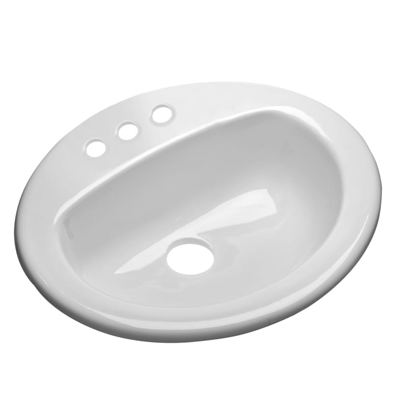 Mansfield 2237-4 MS Vitreous China Bathroom Sink