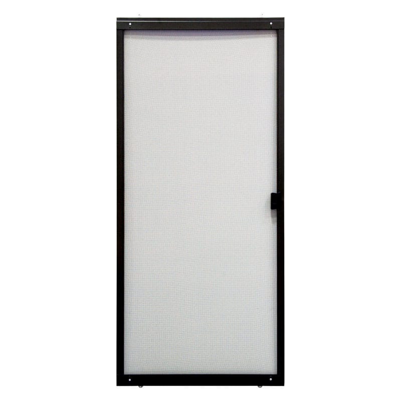 Precision 3700BZ3068 80-3/4 in. H X 36 in. W Breezeway Bronze Steel Adjustable Sliding Screen Door