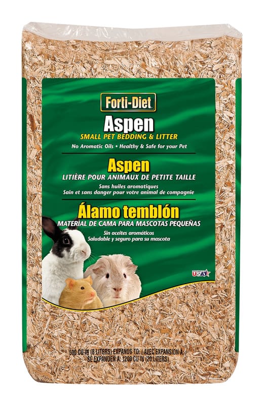 Kaytee 100037555 Forti-Diet Natural Scent Aspen Bedding and Litter