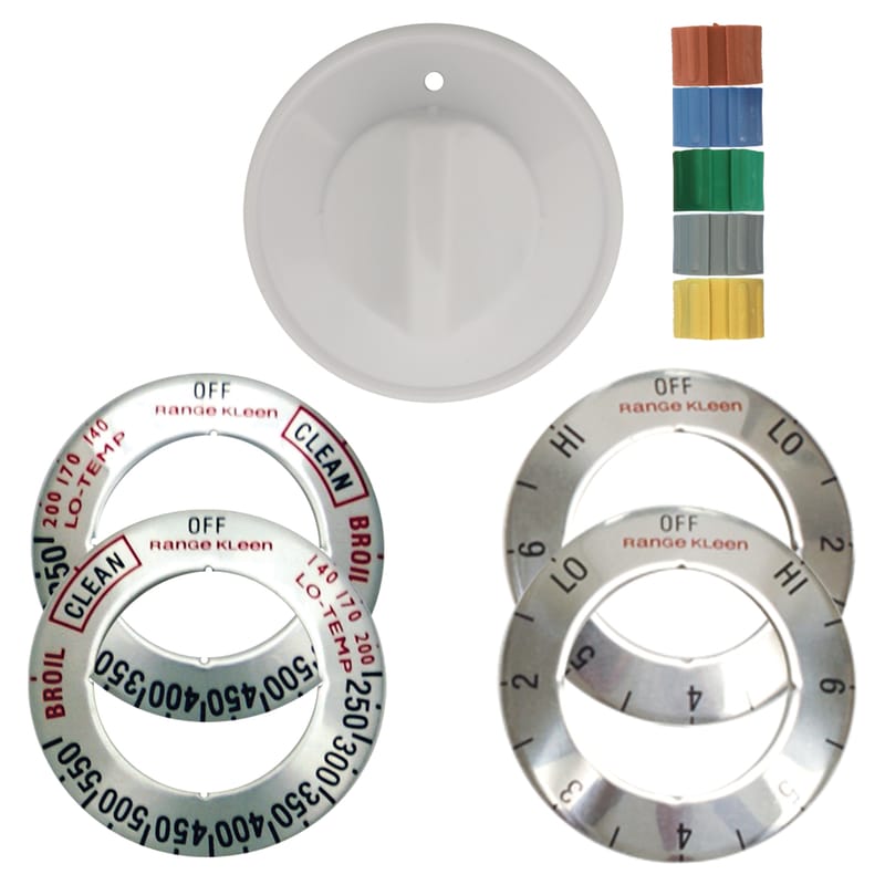 Range Kleen 8131 Plastic Replacement Knob Kit