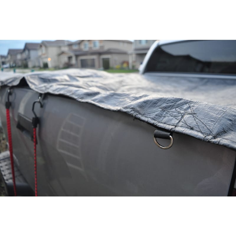 Foremost 50810 Dry Top 8 ft. W X 10 ft. L Heavy Duty Polyethylene Tarp Black