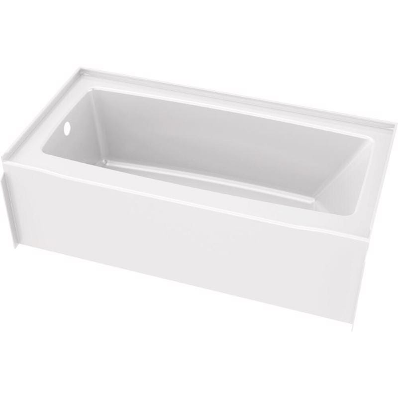 Delta B23605-6030L-WH Classic 500 18 in. H X 30 in. W X 60 in. L White Bathtub