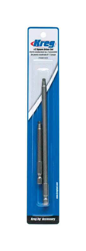 Kreg DDS Square Power Bit Steel 2 pc