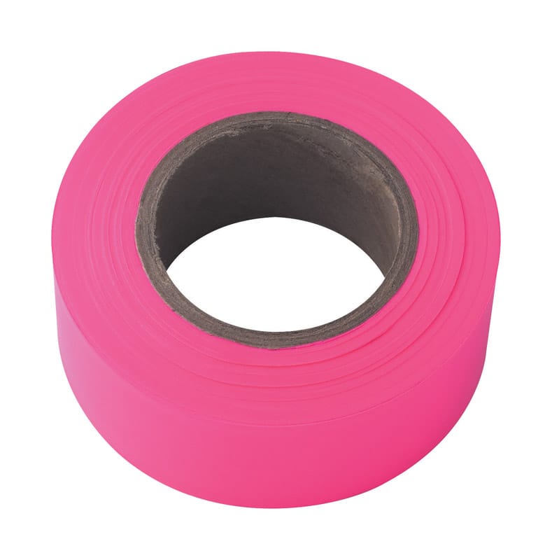 Irwin 65603 Strait-Line 150 ft. L PVC Flagging Tape Pink