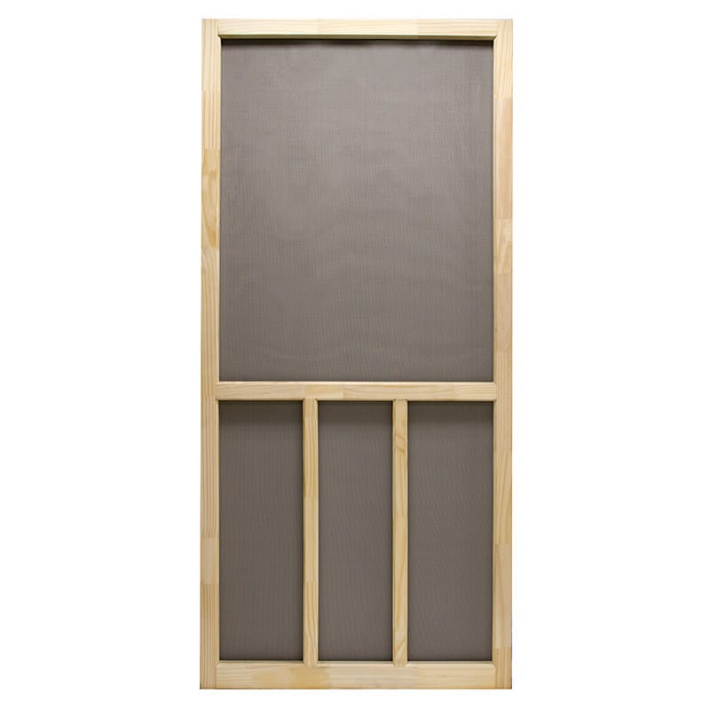 Precision 3951NA2868 80-1/2 in. H X 32 in. W Aspen Natural Wood Wood Screen Door