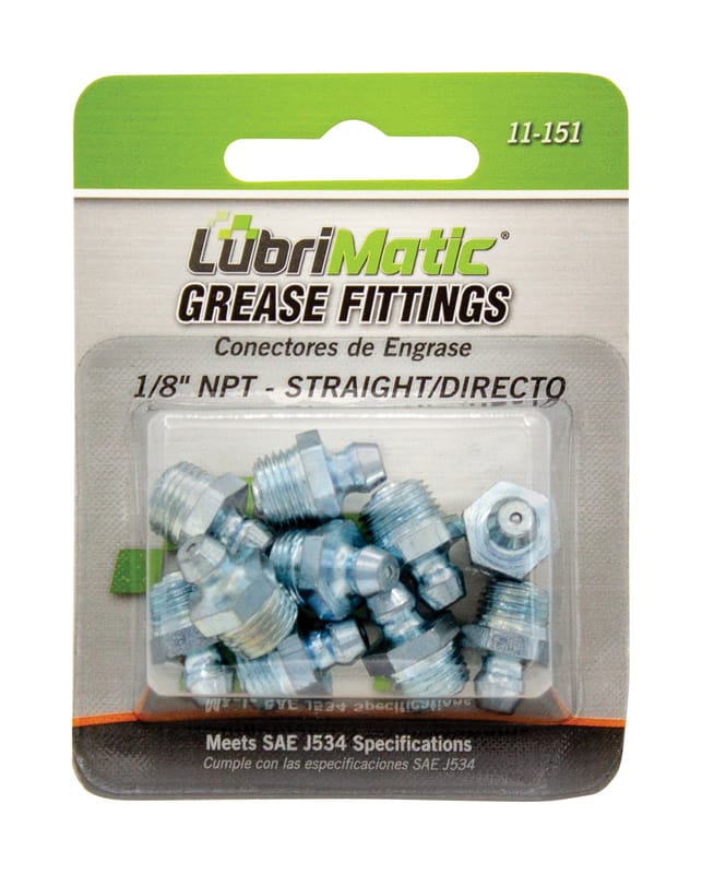Lubrimatic LUBR11151 Straight Grease Fittings 1 pk