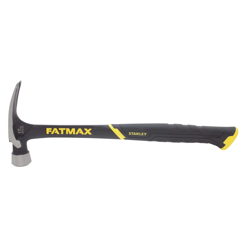 Stanley FMHT51306 FatMax 17 oz Checkered Face Framing Hammer Steel Handle