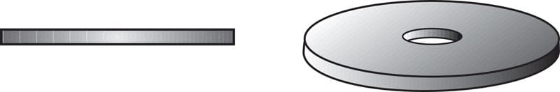 Hillman 7290024 Zinc-Plated Steel 5/16 in. Fender Washer 100 pk