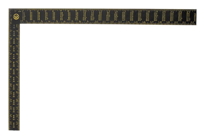 Stanley 45-011 24 in. L Aluminum English Rafter Square