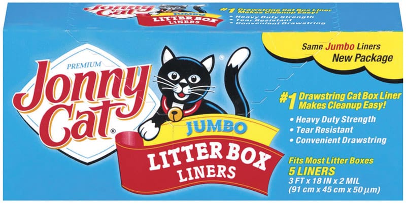 Jonny Cat C00154 Litter Box Liners 5 pk