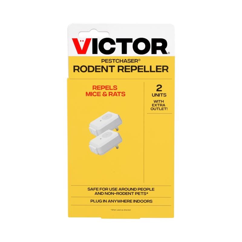 Victor M752PS PestChaser Plug-In Electronic Pest Repeller For Rodents 2 pk