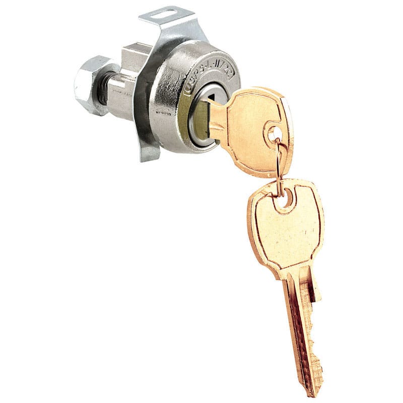 Prime-Line S 4711 Nickel Steel Counter Clockwise Mailbox Lock Cylinder 2