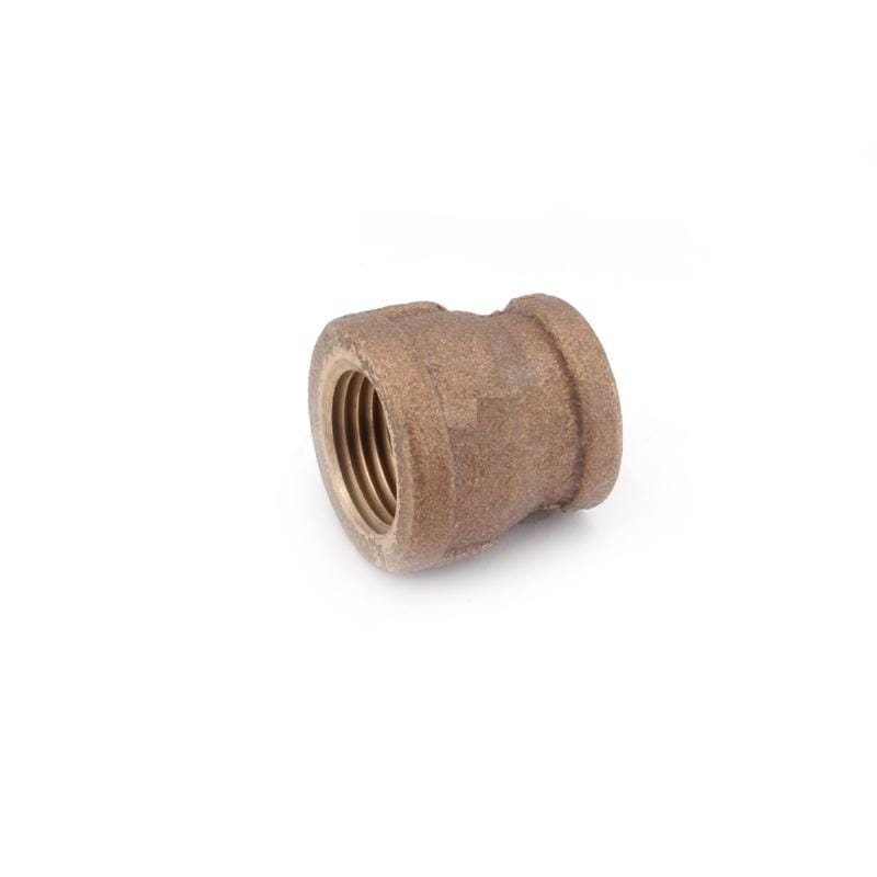 Anderson Metals 738119-1208 3/4 in. FIP in. X 1/2 in. D FIP Red Brass Reducing Coupling