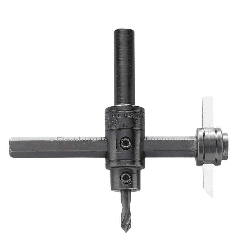 General 55 Heavy Duty 1-3/4 in. Bi-Metal 1.75 in. L X 1/2 in. D Circle Cutter