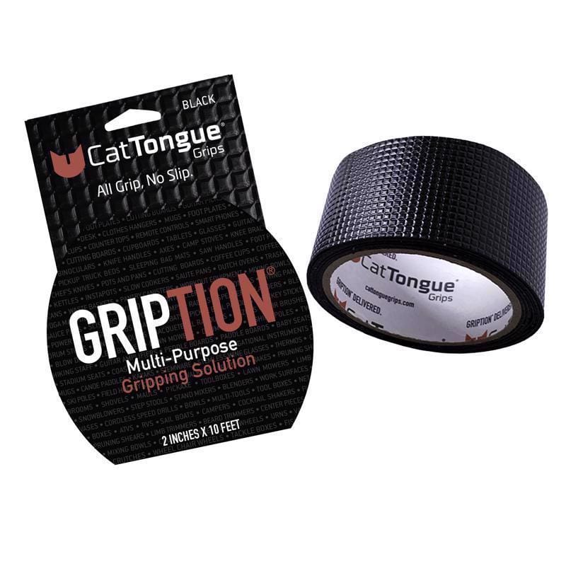 Cattongue Grips UC18-00162 Gription Black Anti-Slip Tape 2 in. W X 10 ft. L 1 pk