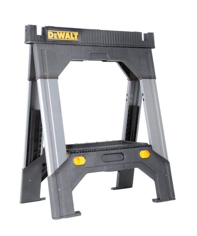 Dewalt DWST11031 32-11/16 in. H X 27-3/16 in. W Adjustable Folding Sawhorse 2500 lb 1 pc