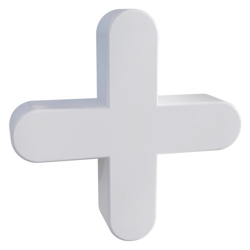 Qep 10335 0.77 in. H X 0.77 in. W X 0.120 in. L Plastic Tile Spacer 500 pc