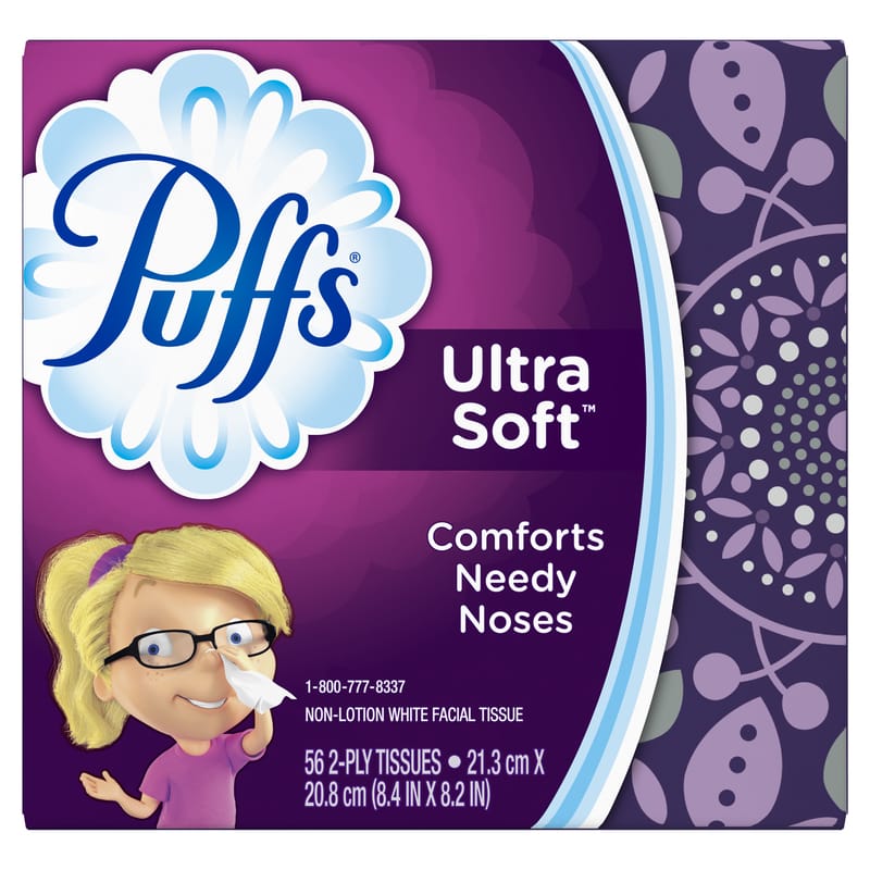 Puffs 80337303 56 ct Facial Tissue