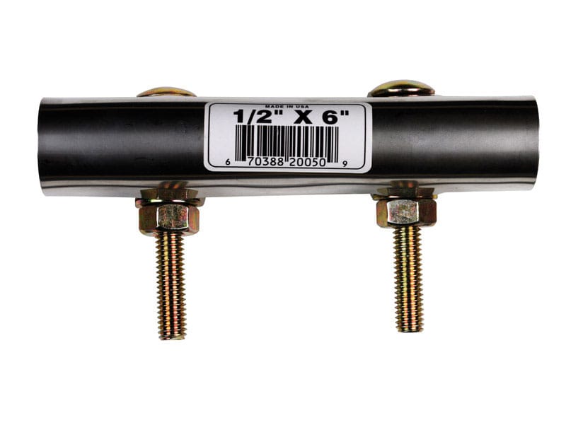B&K 160-703 Galvanized Stainless Steel Pipe Repair Clamp