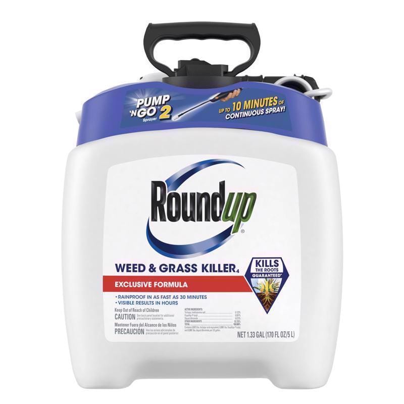Roundup 5375310 Pump 'N Go Weed and Grass Killer RTU Liquid 1.33 gal