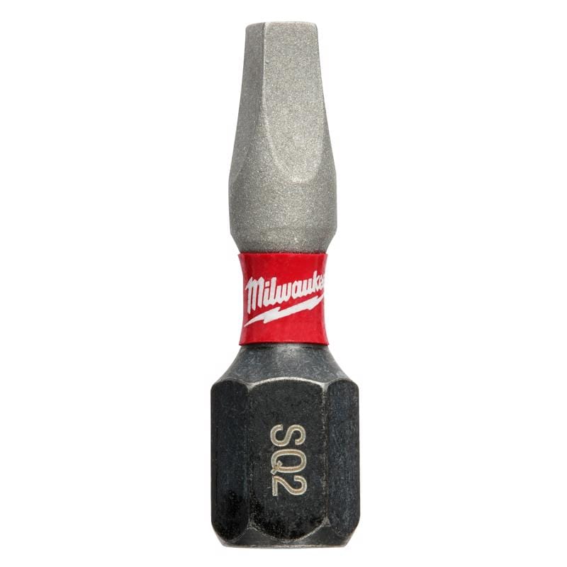 Milwaukee 48-32-5008 Shockwave Insert Bit Sq Recess #2 10 Piece C