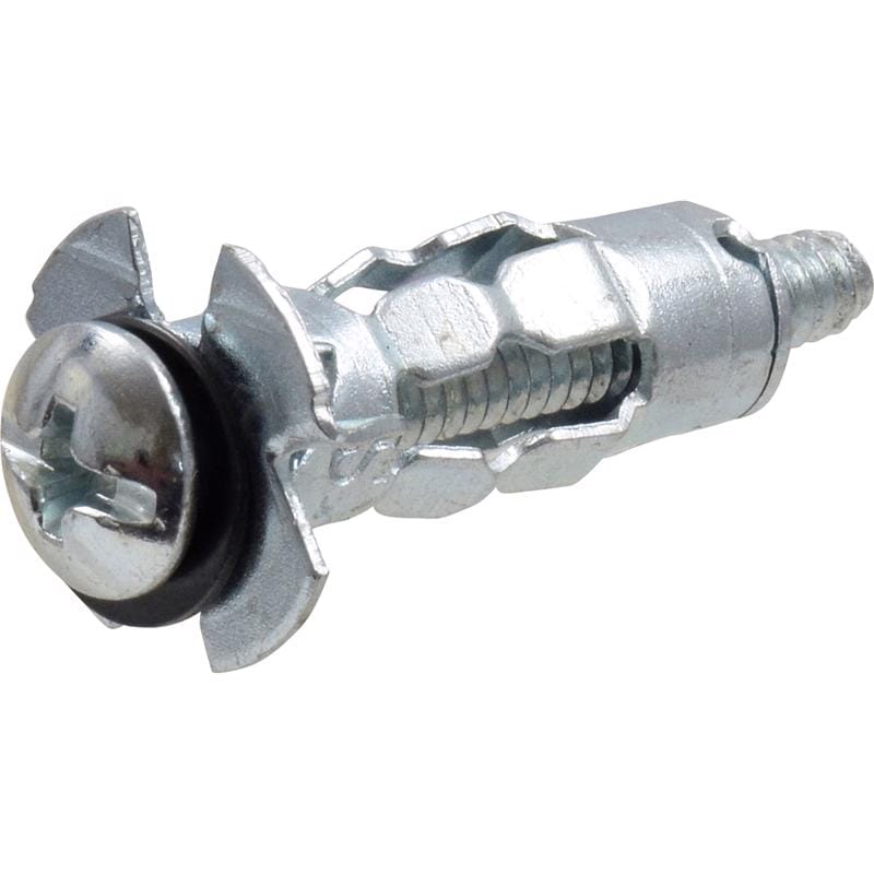 Hillman 370000 1/8 in. D X 1/8 X-Short in. L Stainless Steel Pan Head Hollow Wall Anchors 100 pk