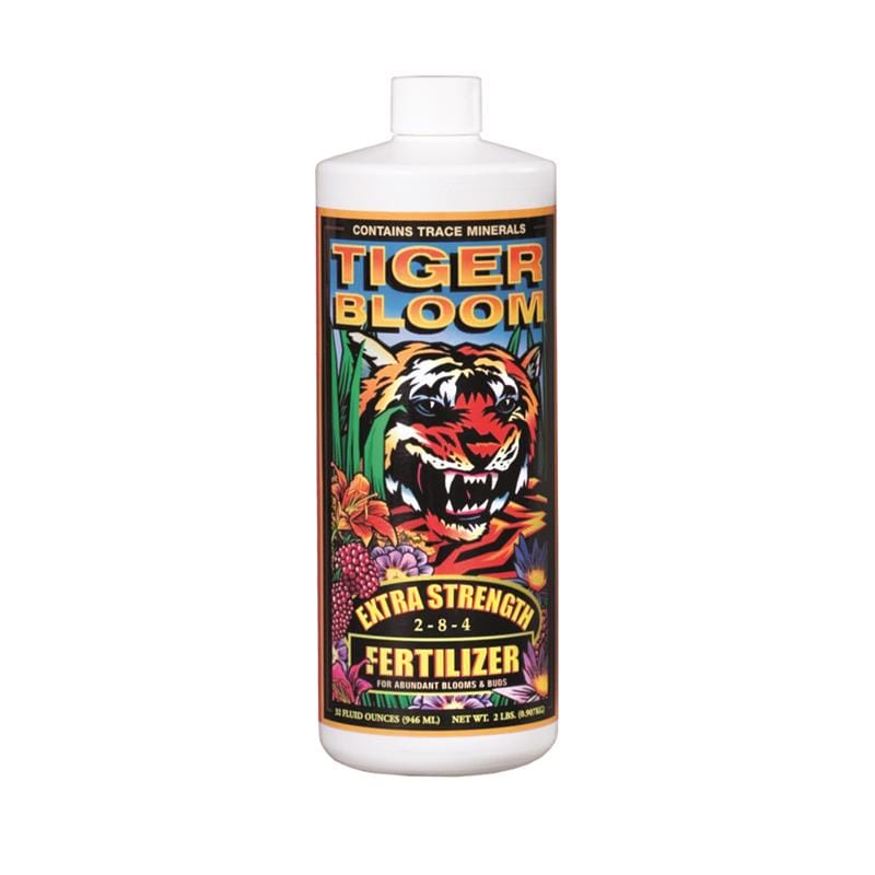 Foxfarm FX14019 Tiger Bloom Flowering Plants and Bulbs 2-8-4 Fertilizer 1 qt