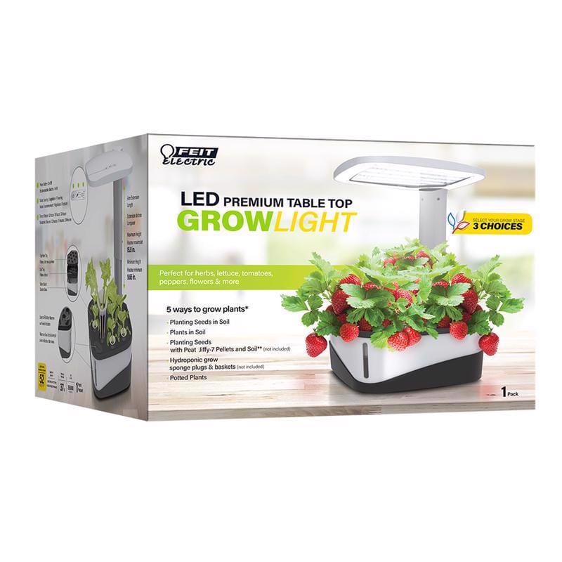 Feit GLP20TABLE37LED Grow Fixtures Hydroponic Grow Light 37 W